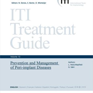 Unlock the latest insights and techniques in implant dentistry with the comprehensive textbook, "ITI Treatment Guide, Volume 13." This authoritative guide provides evidence-based treatment recommendations for a wide range of clinical scenarios, helping dental professionals make informed decisions in their implant therapy. With contributions from renowned experts in the field, this book covers topics such as implant placement, bone augmentation, and esthetic considerations. Whether you're a dental student or a seasoned implantologist, this guide is an invaluable resource for enhancing your knowledge and clinical skills in implant dentistry. Stay up-to-date with the latest advancements and elevate your practice to new heights.