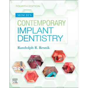 Discover the latest techniques and technologies in implant dentistry with the comprehensive textbook, "Contemporary Implant Dentistry, 4th Edition." This essential resource provides a step-by-step approach to implant treatment planning, placement, and restoration. With contributions from leading experts in the field, this book covers a wide range of topics including implant design, bone grafting, and soft tissue management. Whether you're an experienced implantologist or a dental professional looking to expand your skills, this textbook is a must-have reference for achieving predictable and esthetic results in implant dentistry. Stay up-to-date with the latest advancements in implant dentistry and elevate your clinical practice with this invaluable resource.