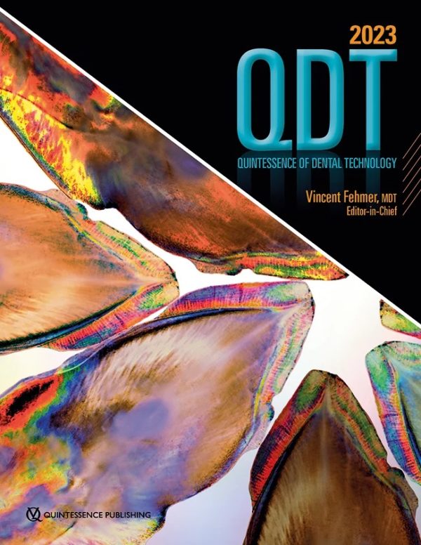 QDT 2023 is the inaugural issue under editor-in-chief Vincent Fehmer, MDT. Under his editorship, QDT maintains its signature look but with a more fluid design, larger images, more international authors, and a new vision—the feasibility of the presented work and its actual application to daily practice. All patients deserve a beautiful outcome no matter their circumstances, and advancements in digital technology, workflows, and highly esthetic dental materials continue to bring this dream closer to reality.