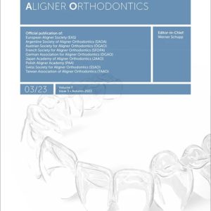 The Journal of Aligner Orthodontics publishes clinically relevant articles in the field of Aligner Orthodontics. The journal is peer reviewed and claims to be the reference journal for Aligner Orthodontics, showing the whole potential of the field. The journal aims to provide in-depth knowledge to orthodontists and people interested in orthodontics, from beginners to the most advanced practitioners. Articles deal with basic procedures, case reports about special situations, multidisciplinary treatment including aligner procedures, and original studies (clinical studies, studies on materials and devices, literature reviews). Auxiliary procedures such as scanning and 3D printing are also covered. In addition, the journal contains editorials, expert discussions, tips and tricks, learning from mistakes, summaries of publications from other journals, book reviews, and news from the industry.