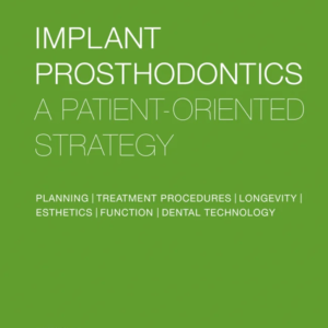 Written by a team of renowned authors, this book provides a comprehensive and systematic discussion of implant-supported prosthetic rehabilitation—the ultimate goal of almost all dental implant surgeries. The authors focus on the essential principles of problem-centered design of the prosthesis. With more than 2,000 illustrations and a full complement of treatment algorithms for various clinical situations, it offers coherent, evidence-based strategies for prosthetically driven implant surgery and custom esthetic restorative techniques in a step-by-step manner, from initial planning through prosthetic delivery and follow-up. In addition, because high-quality implant dentistry and implant prosthodontics are possible only with a treatment team that works well together, key aspects of interactions between the implant surgeon and the prosthodontist, the prosthodontist and the dental technician, and the patient and the treatment team are discussed in detail. This book is a must for all clinicians involved in implant restoration and is destined to become a standard reference work.