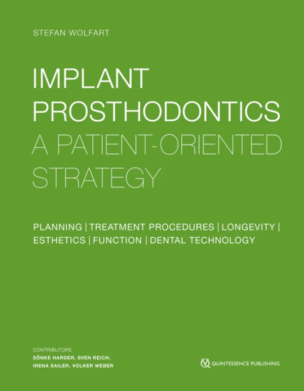 Written by a team of renowned authors, this book provides a comprehensive and systematic discussion of implant-supported prosthetic rehabilitation—the ultimate goal of almost all dental implant surgeries. The authors focus on the essential principles of problem-centered design of the prosthesis. With more than 2,000 illustrations and a full complement of treatment algorithms for various clinical situations, it offers coherent, evidence-based strategies for prosthetically driven implant surgery and custom esthetic restorative techniques in a step-by-step manner, from initial planning through prosthetic delivery and follow-up. In addition, because high-quality implant dentistry and implant prosthodontics are possible only with a treatment team that works well together, key aspects of interactions between the implant surgeon and the prosthodontist, the prosthodontist and the dental technician, and the patient and the treatment team are discussed in detail. This book is a must for all clinicians involved in implant restoration and is destined to become a standard reference work.